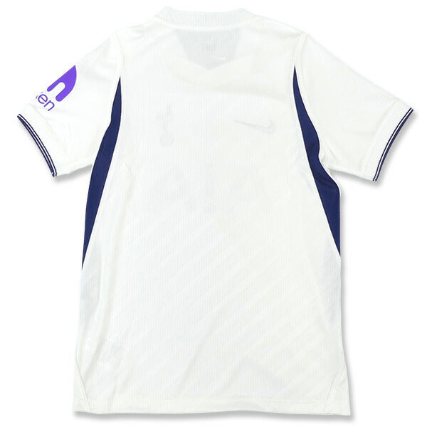 トッテナムホットスパージュニアTHFC2026-27レプリカホームユニフォーム半袖II1659-101サッカーホワイトナイキNIKE
