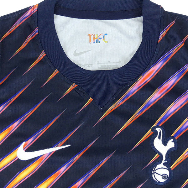 トッテナムホットスパージュニアTHFC2026-27レプリカアウェイユニフォーム半袖II1699-452サッカーオブシディアン子供用ナイキNIKE