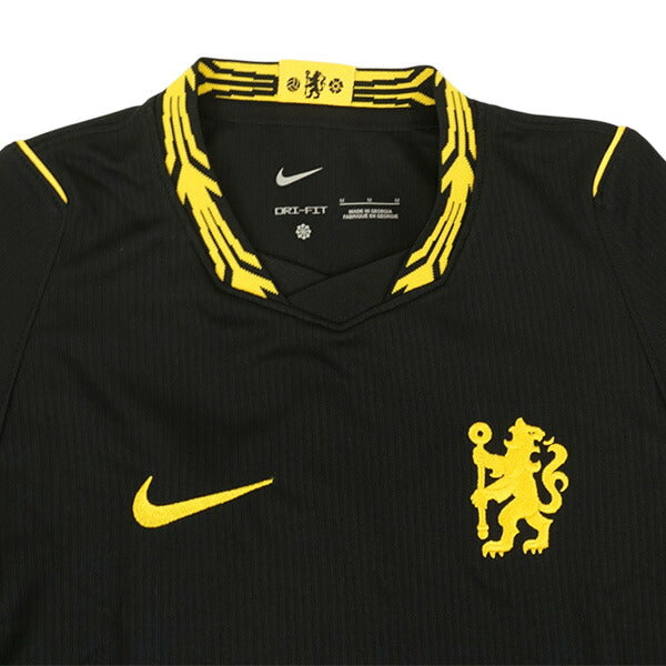チェルシージュニアCFC2026-27レプリカアウェイユニフォーム半袖II1707-011サッカーブラック子供用ナイキNIKE