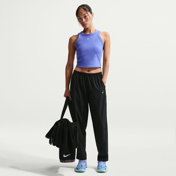 ナイキNIKEレディーストレーニングパンツワンDri-FITミッドライズウーブンパンツ26HOII4477-010