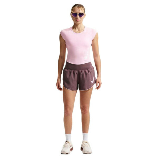 【ネコポス送料無料】ナイキNIKEレディースランニングシャツTEMPOSWOOSH26SPウィメンズテンポスウッシュランDFS/Sトップ半袖II5520-663