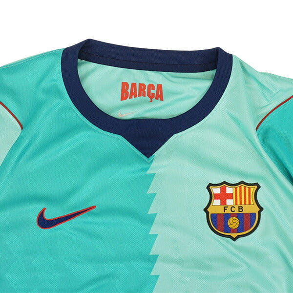 バルセロナFCB2026-27レプリカ3rdユニフォーム半袖II6652-301サッカーグリーンフロストナイキNIKE