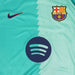 バルセロナFCB2026-27レプリカ3rdユニフォーム半袖II6652-301サッカーグリーンフロストナイキNIKE
