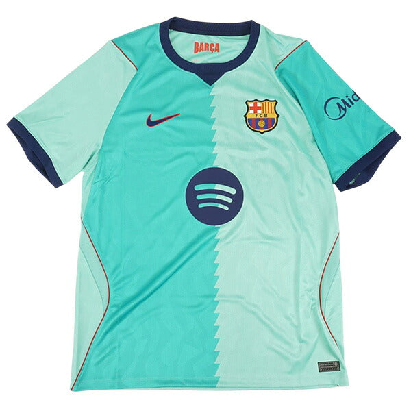 バルセロナFCB2026-27レプリカ3rdユニフォーム半袖II6652-301サッカーグリーンフロストナイキNIKE