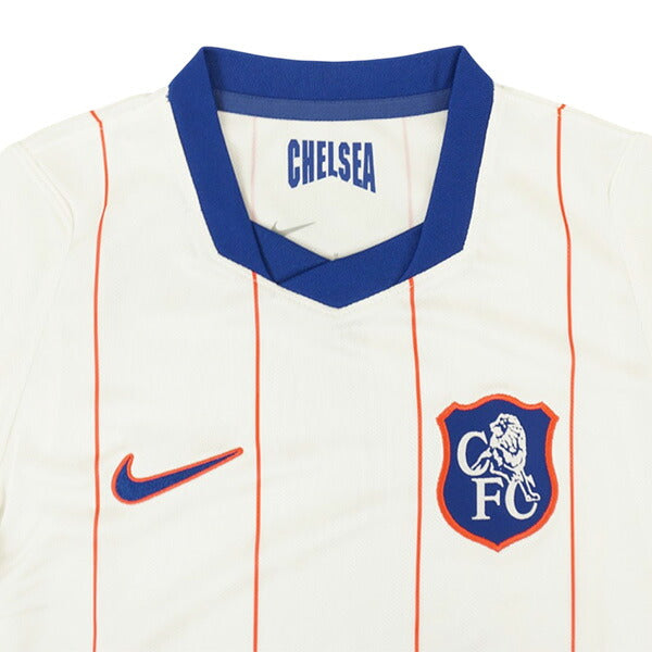 チェルシージュニアCFC2026-27レプリカ3rdユニフォーム半袖II6685-101サッカーホワイト子供用ナイキNIKE