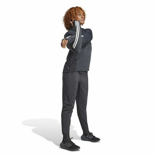 【ショップ限定エントリーでさらに+9倍】【ネコポス送料無料】アディダスadidasレディースランニングロングパンツオウンザランパンツIKM86