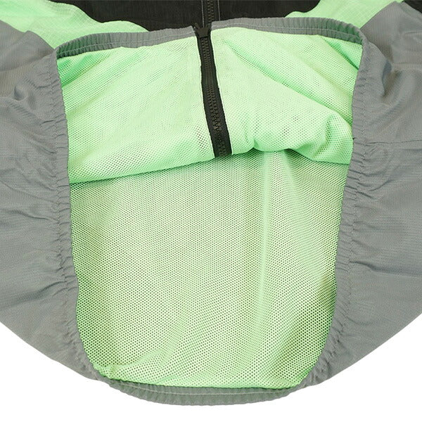 ナイキNIKE裏メッシュRPLPRMRフーディトラックジャケットWIM4121-336サッカーフットサルブレーカーグレーグリーン
