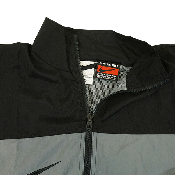ナイキNIKE裏メッシュi96レペルウーブントラックジャケットIM4172-010サッカーフットサルブレーカージップブラック