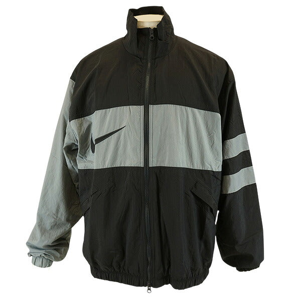 ナイキNIKE裏メッシュi96レペルウーブントラックジャケットIM4172-010サッカーフットサルブレーカージップブラック