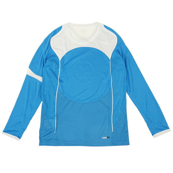ナイキNIKEトータル90Dri-FITロングスリーブトップIM6312-435サッカーフットサルプラシャツ長袖練習着ライトフォトブルー