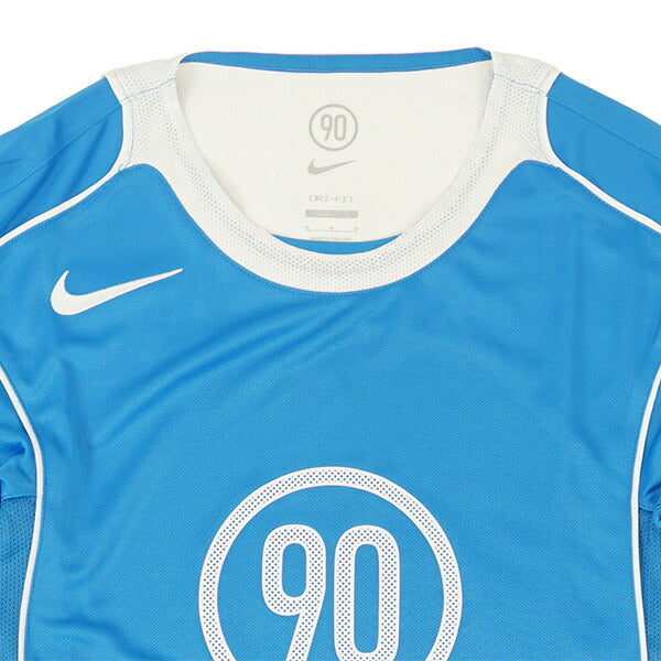ナイキNIKEトータル90Dri-FITロングスリーブトップIM6312-435サッカーフットサルプラシャツ長袖練習着ライトフォトブルー