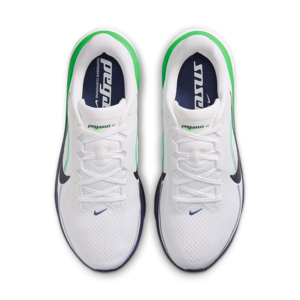 ナイキNIKEメンズランニングシューズエアズームペガサス42ワイドマラソンジョギングIR1228-100