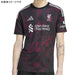リバプールLFC2026-27レプリカ3rdユニフォーム半袖IS108-KA6855サッカーブラックアディダスadidas