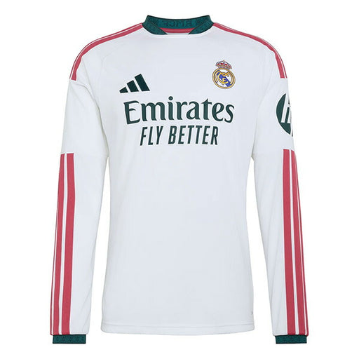 レアルマドリードRMD2026-27レプリカホームユニフォーム長袖IV100-KC3952サッカーホワイトアディダスadidas
