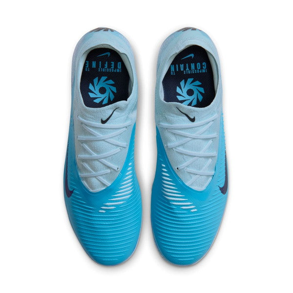 リアクトファントム6LOWプロTFEHナイキNIKEIX7940-401バルティックブルーサッカートレーニングシューズ