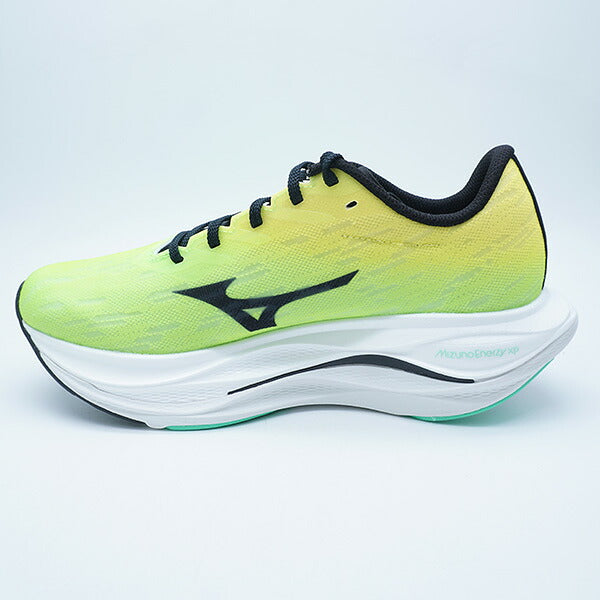 ウエーブリベリオンフラッシュ3ミズノmizunoJ1GC2536-34イエローランニングシューズ