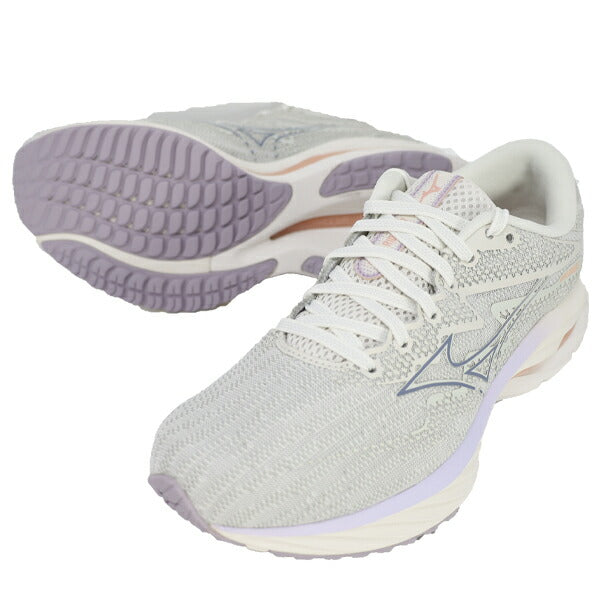 ミズノランニングシューズレディースウエーブライダー27SW幅広J1GD2306-28MIZUNOWAVERIDER27SW