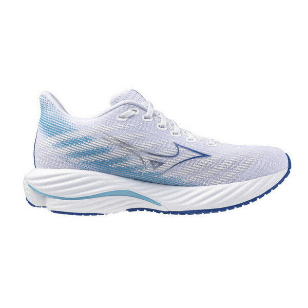 ミズノMIZUNOレディースランニングシューズWAVERIDER28ウエーブライダー28マラソンジョギング2E相当J1GD2403-21ホワイト