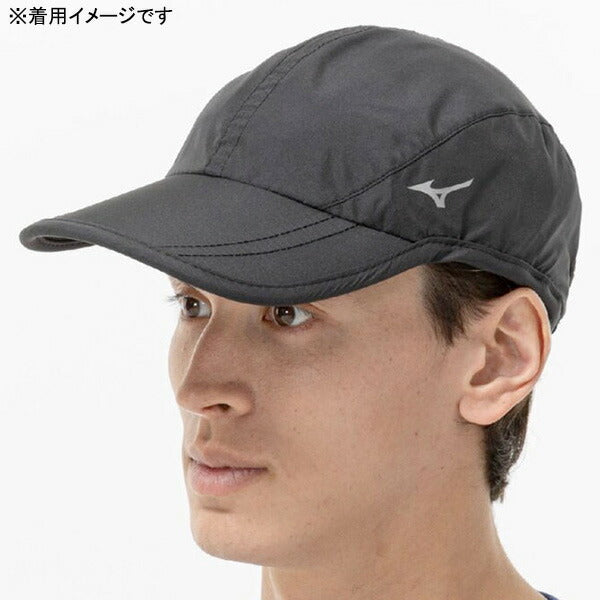 【ネコポス対応可】ミズノmizuno撥水ナイトランキャップJ2MW1010ランニング再帰反射帽子