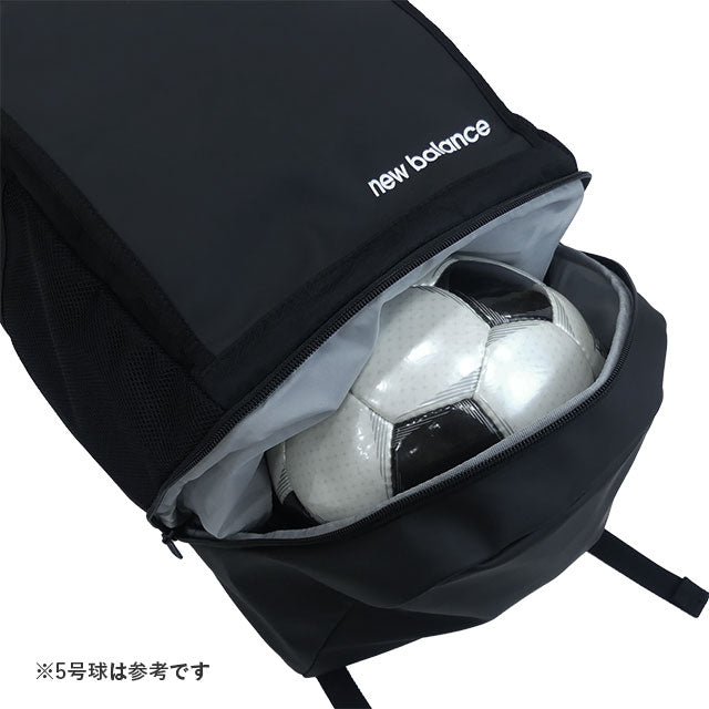 ニューバランスNewBalanceトップローディングバックパック35LJABF1665サッカーフットサルリュックサック通学部活ボールポケット
