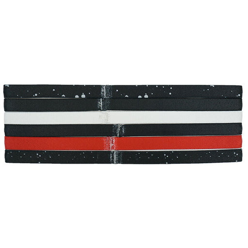 【ネコポス送料無料】ジョーダンJORDANエラスティックヘッドバンド6本セットJD2012-091サッカーフットサルロゴ入りシリコングリップ