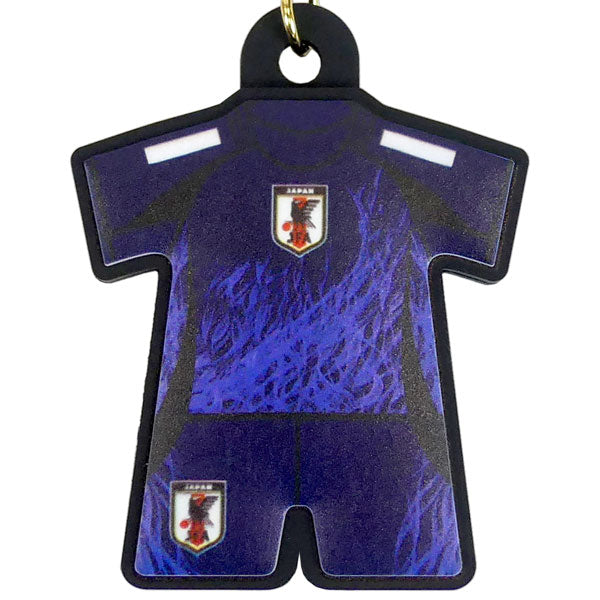 【ネコポス対応可】サッカー日本代表プレイヤーズユニ型ラバーキーホルダー背番号入りサポーターグッズアクセサリー