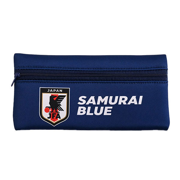 【ネコポス対応可】日本代表オフィシャルJFAペンケース(SAMURAIBLUE)JFA41012サッカー文房具ネイビー