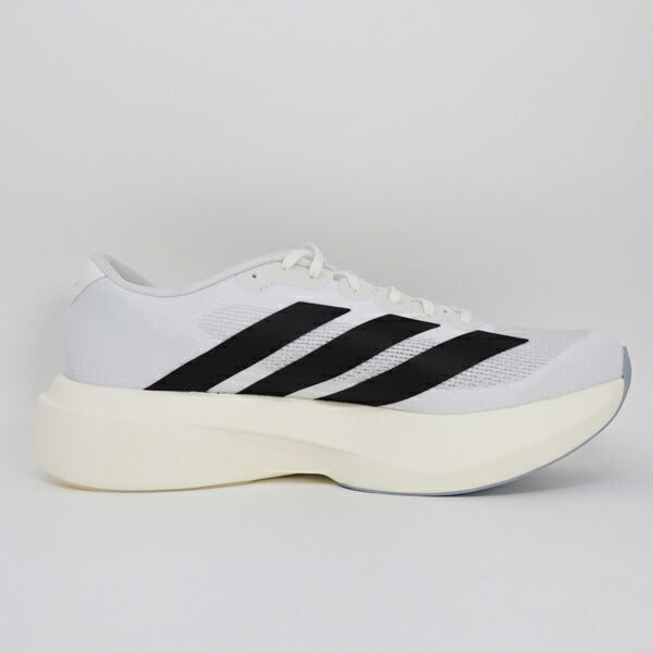 アディダスadidasメンズランニングシューズadizeroEvoSLMJH6206マラソンジョギングホワイト