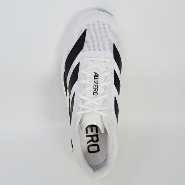 アディダスadidasメンズランニングシューズadizeroEvoSLMJH6206マラソンジョギングホワイト