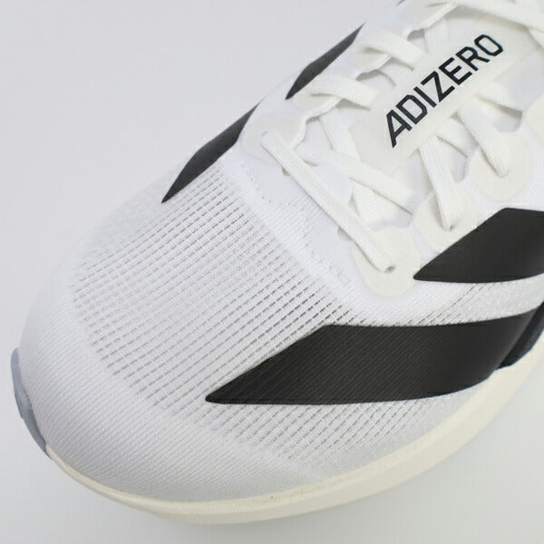 アディダスadidasメンズランニングシューズadizeroEvoSLMJH6206マラソンジョギングホワイト