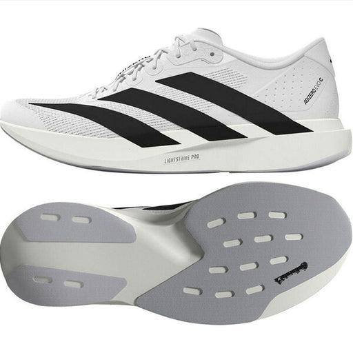 アディダスadidasレディースランニングシューズadizeroEvoSLWJH6208マラソンジョギングホワイト