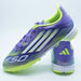 F50LEAGUETFJアディダスadidasJI0000パープルラッシュジュニアサッカートレーニングシューズ