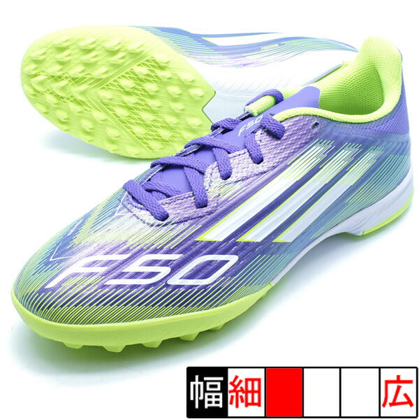 F50LEAGUETFJアディダスadidasJI0000パープルラッシュジュニアサッカートレーニングシューズ