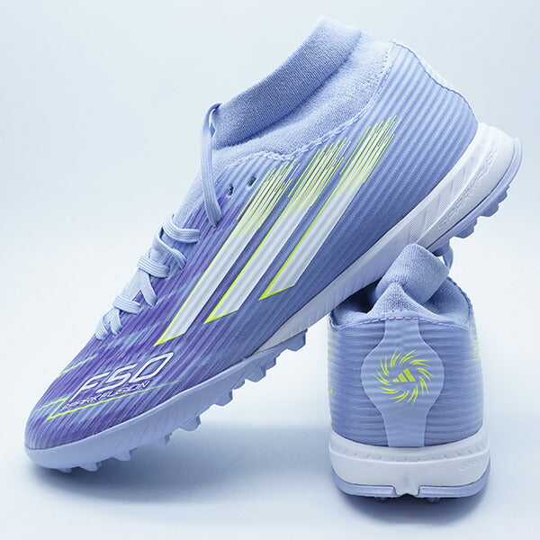 F50SPARKFUSIONLEAGUETFアディダスadidasJI0014バイオレットトーンサッカートレーニングシューズ