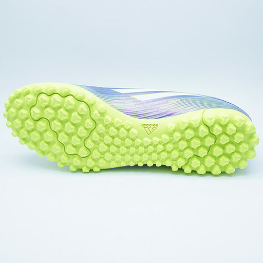 F50CLUBTFアディダスadidasJI0026パープルラッシュサッカートレーニングシューズ