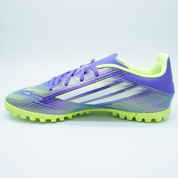 F50CLUBTFアディダスadidasJI0026パープルラッシュサッカートレーニングシューズ