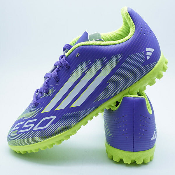 【送料無料】F50CLUBTFJアディダスadidasJI0039パープルラッシュジュニアサッカートレーニングシューズ