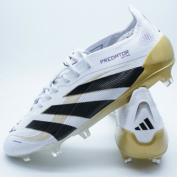 PREDATORELITEFGアディダスadidasJI1086フットウェアホワイトサッカースパイク天然芝