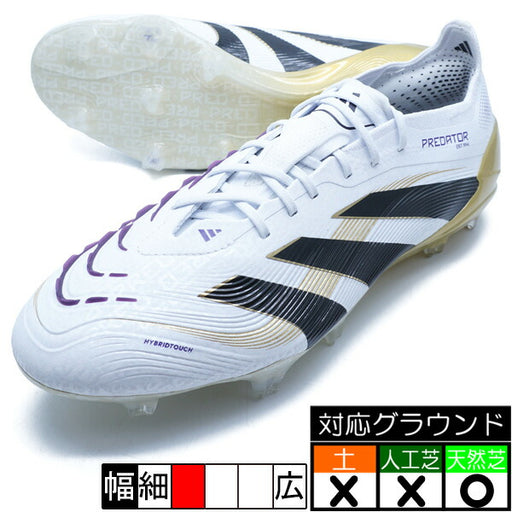 PREDATORELITEFGアディダスadidasJI1086フットウェアホワイトサッカースパイク天然芝