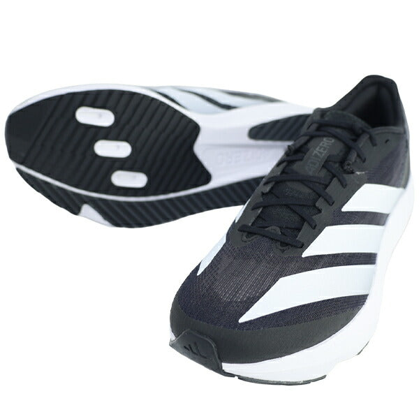 アディダスadidasメンズランニングシューズADIZEROSL2WIDEアディゼロSL2ワイドマラソンジョギングブラックJI2986