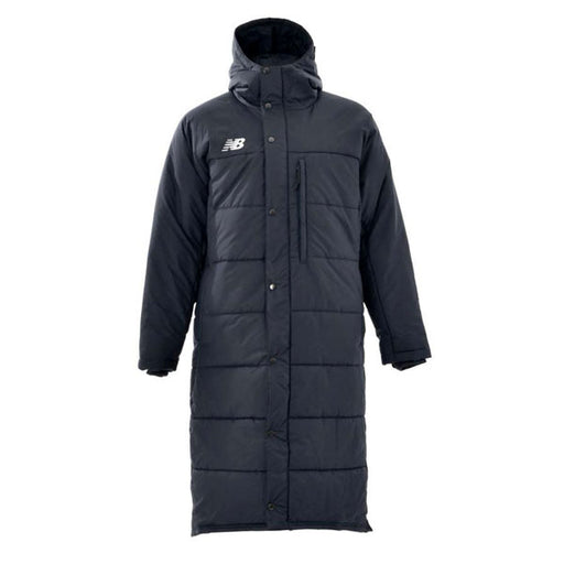 ニューバランスNewBalanceパテッドロングコートJMJF1424サッカーフットサルベンチコートスポーツ観戦メンズ