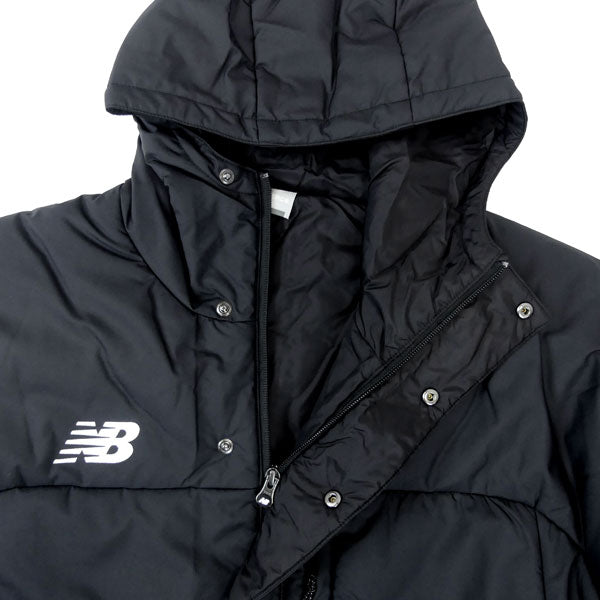 ニューバランスNewBalanceパテッドロングコートJMJF1424サッカーフットサルベンチコートスポーツ観戦メンズ