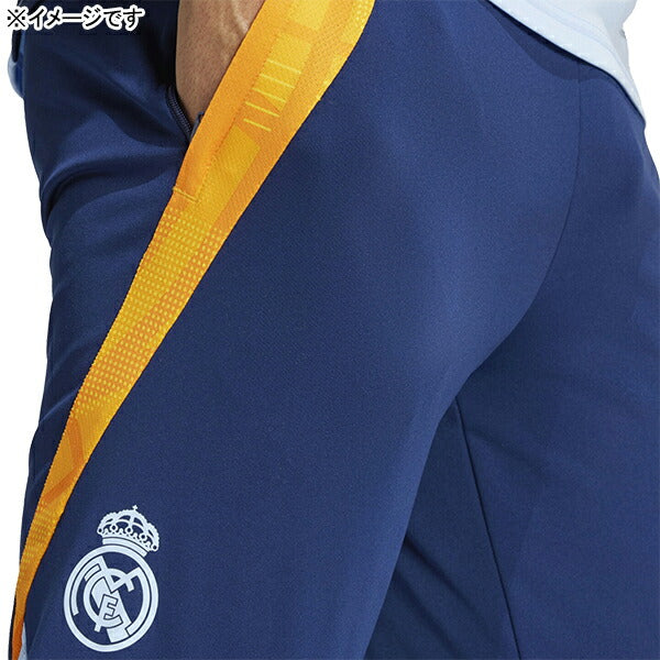 【ショップ限定エントリーでさらに+9倍】レアルマドリードRMD2024-25トレーニングパンツJNN33-IT5113サッカーレプリカロングパンツ練習着ネイビーアディダスadidas