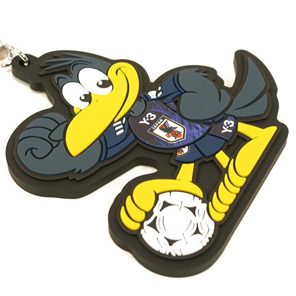 【ショップ限定エントリーでさらに+9倍】【ネコポス対応可】日本代表オフィシャルJFAマスコットラバーキーホルダーSTADIUMLINEカララJO-383サッカーアクセサリー70mm