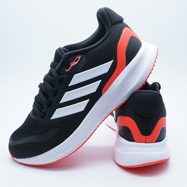 【ショップ限定エントリーでさらに+9倍】【送料無料】COREFAITO5.0JアディダスadidasJP5142コアブラックジュニアランニングシューズ