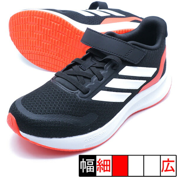 【ショップ限定エントリーでさらに+9倍】【送料無料】COREFAITO5.0ELCアディダスadidasJP5150コアブラックジュニアランニングシューズ