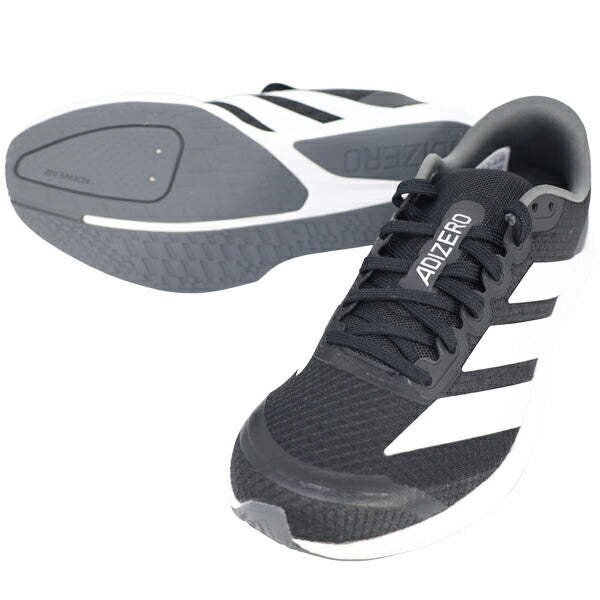 アディダスadidasメンズレディースランニングシューズADIZEROBKアディゼロBKマラソンジョギングブラックJP6528