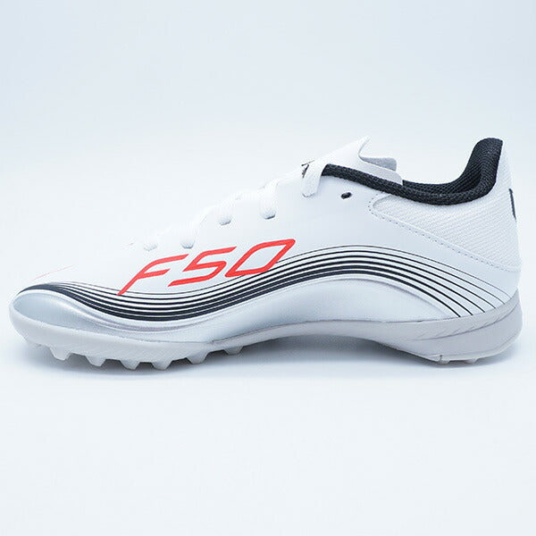 【ショップ限定エントリーでさらに+9倍】F50MESSILEAGUETFJアディダスadidasJP7456フットウェアホワイトジュニアトレーニングシューズ