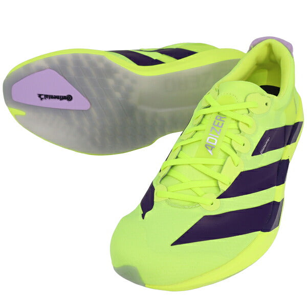 アディダスadidasレディースランニングシューズADIZEROJAPAN9Wアディゼロジャパン9マラソンジョギングイエローJQ0778