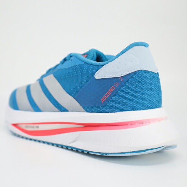 アディダスadidasレディースランニングシューズアディゼロSL2ADIZEROSL2マラソンジョギングブルーJQ3131